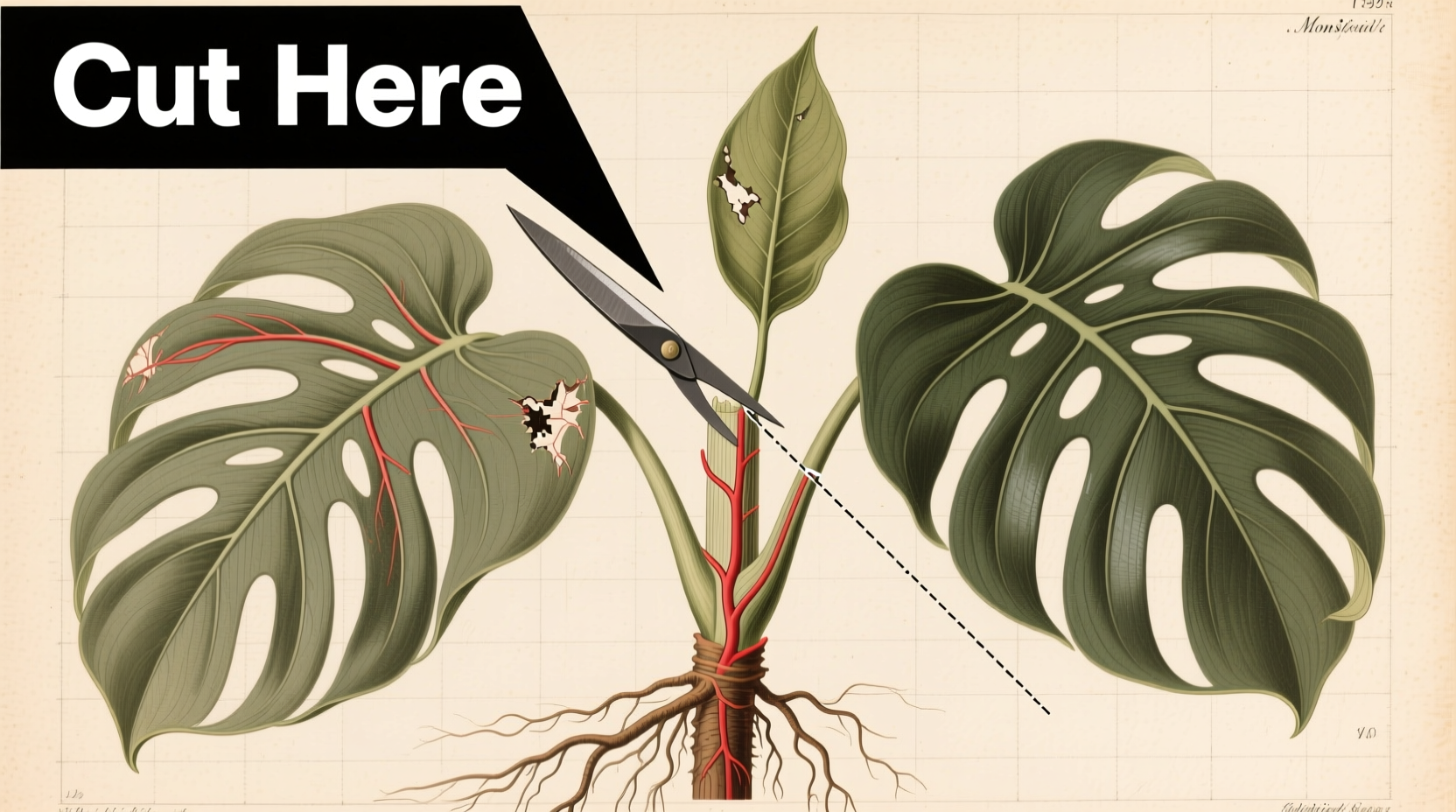 Where to Cut Monstera: 3 Key Nodes | TheHomeSprouts