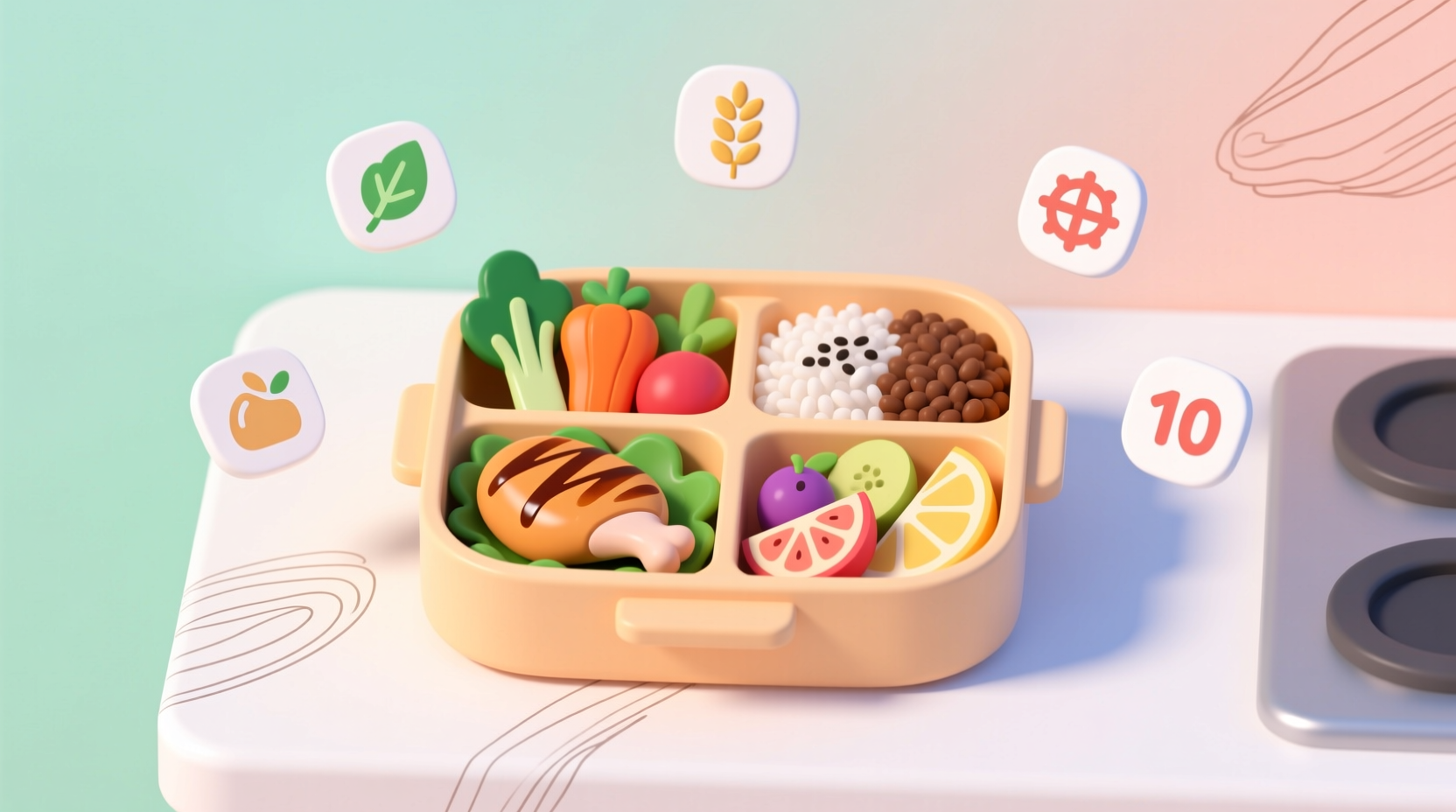 learn to make tasty balanced lunches with the bento 10