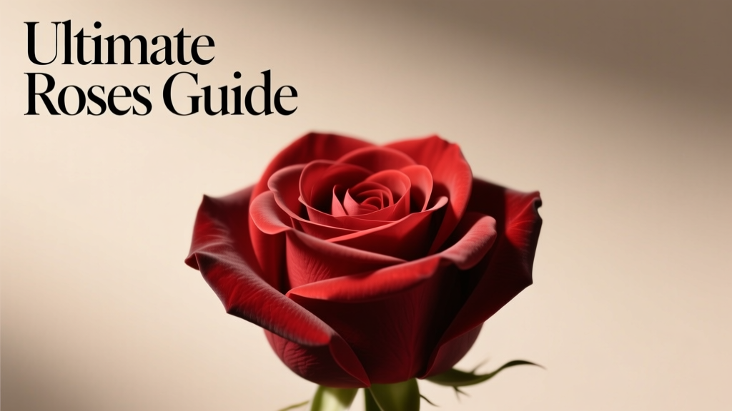 The Ultimate Roses Guide: Cultivation, Classification, and Care for Every Gardener