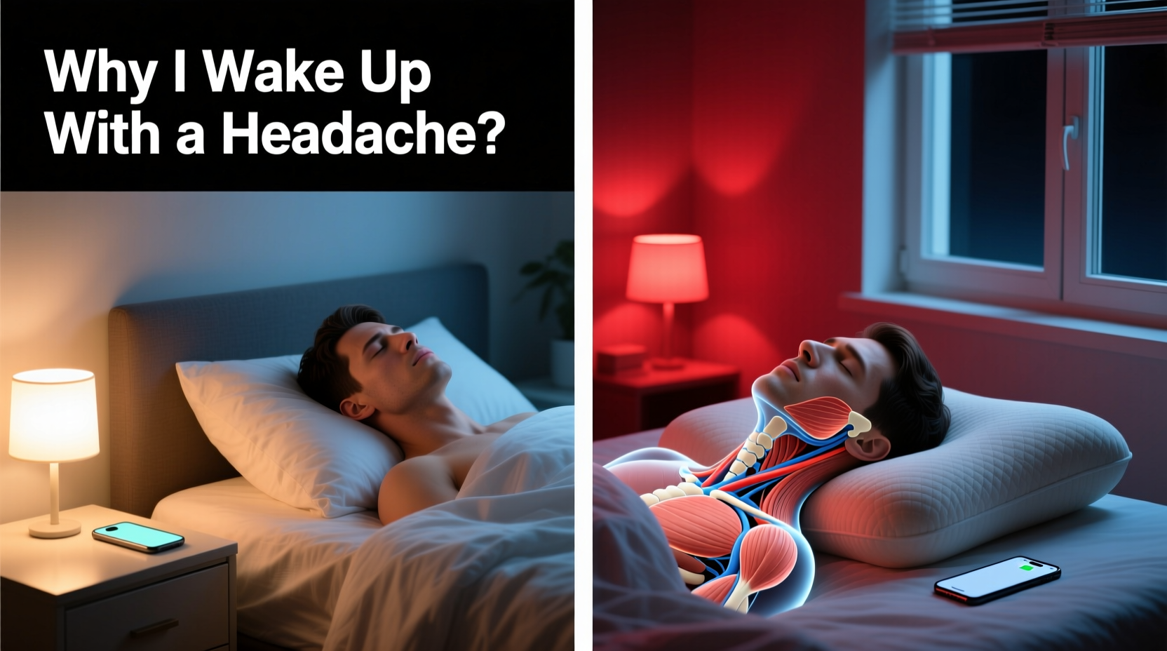 why do i wake up with a headache every morning common bedroom triggers