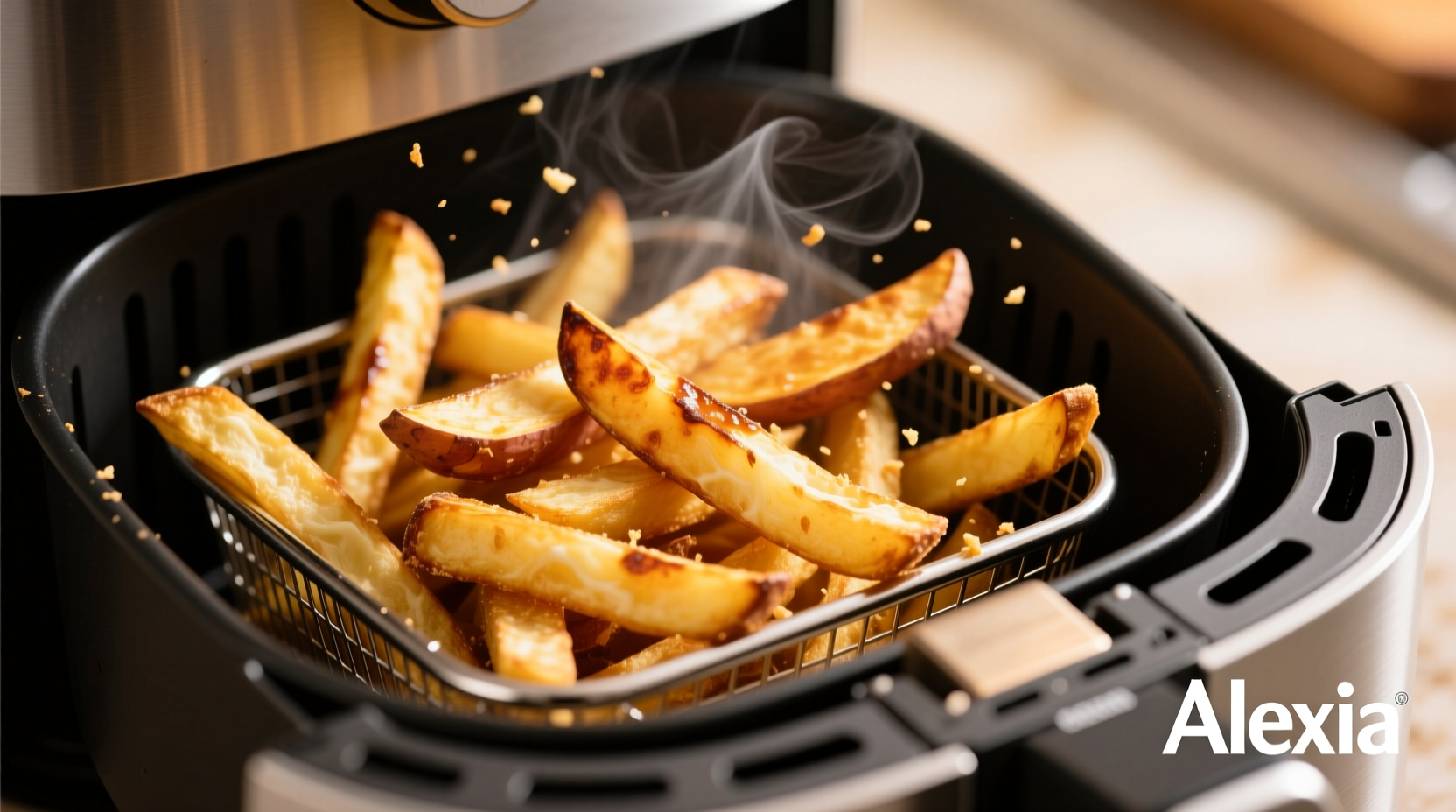 Perfekte Süßkartoffel-Pommes aus der Heißluftfritteuse: So gelingen sie