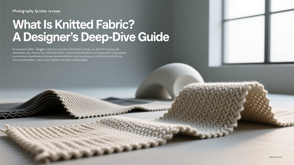 What Is Knitted Fabric? A Designer’s Deep-Dive Guide