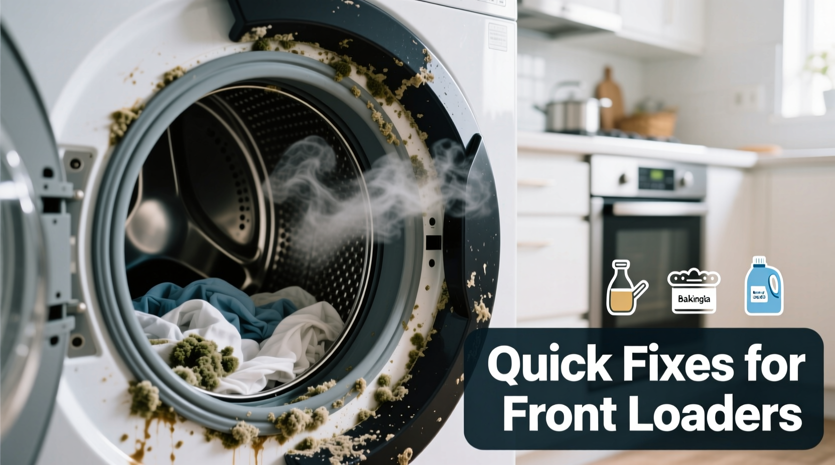 why does my washing machine smell like mildew quick fixes for front loaders