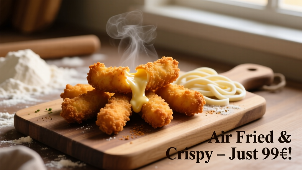 Air Fried String Cheese: Crispy, Cheesy & Budget-Friendly