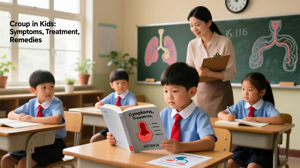 Croup in Kids: Recognizing Symptoms, Evidence-Based Treatment, and Safe Home Remedies