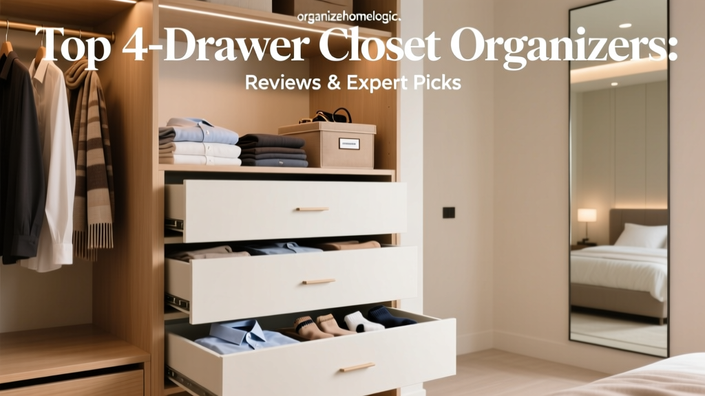 Top 4-Drawer Closet Organizers: Reviews & Expert Picks