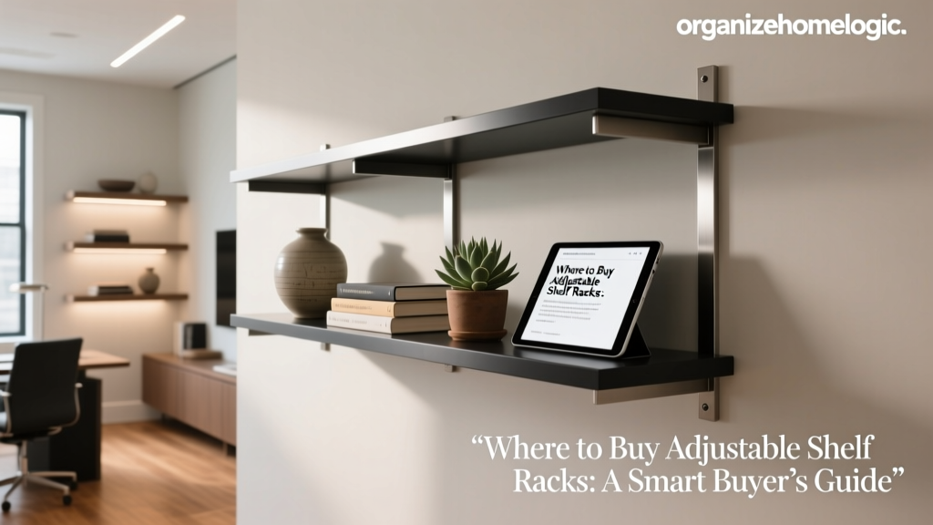 Where to Buy Adjustable Shelf Racks: A Smart Buyer’s Guide