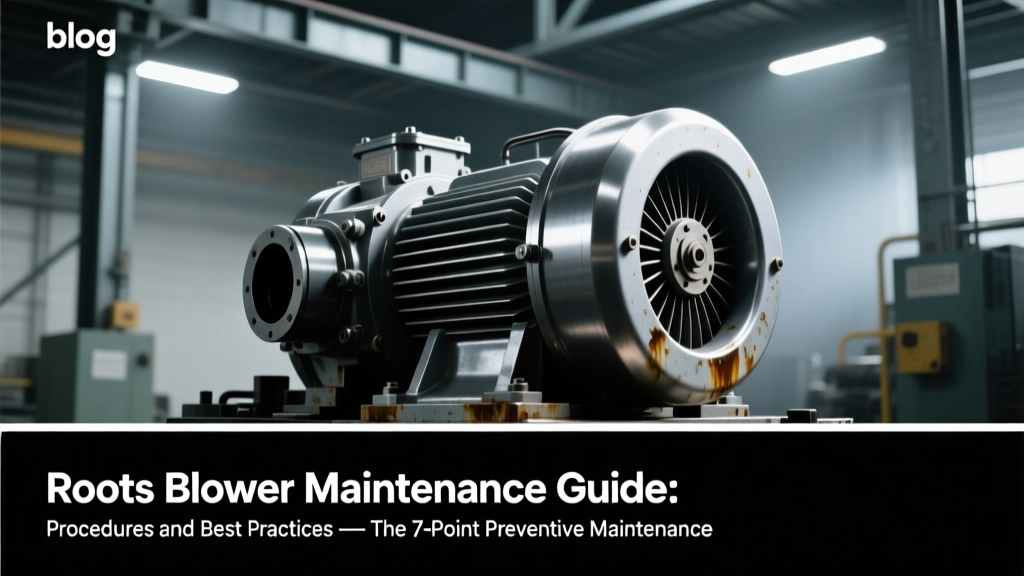 Roots Blower Maintenance Guide: Cut Downtime 68%