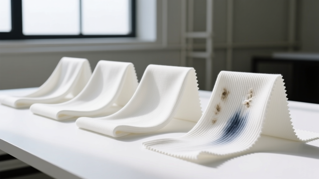 White Knit Fabric Guide: GSM, Drape & Sourcing Tips