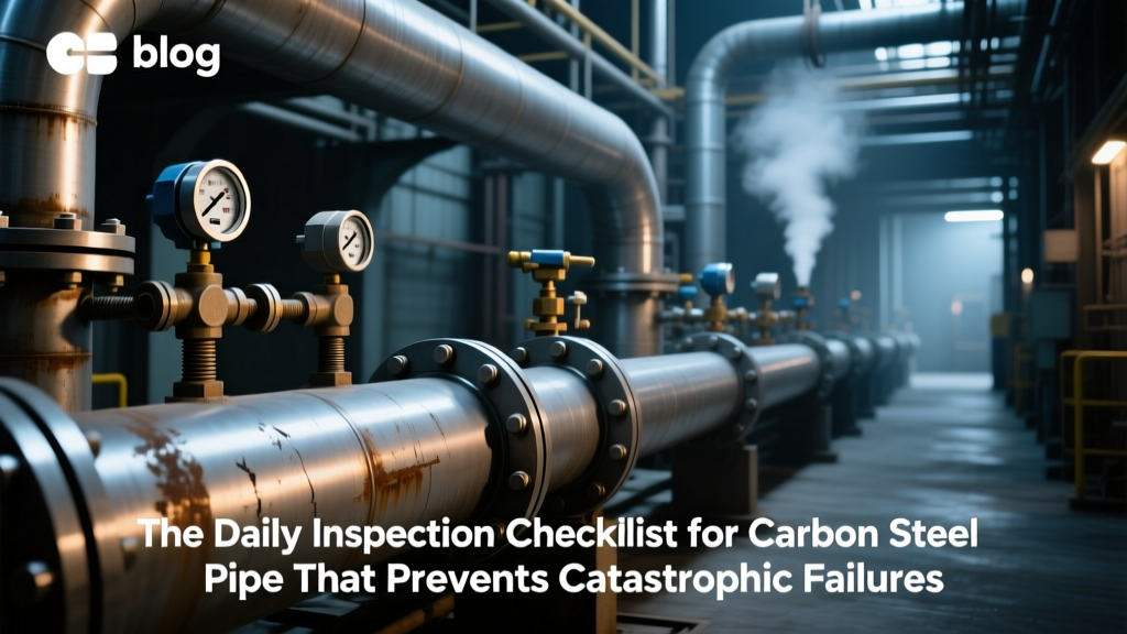 Carbon Steel Pipe Daily Inspection Checklist