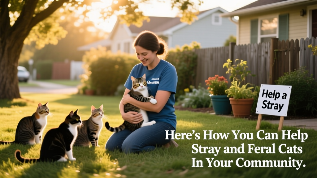Here’s How You Can Help Stray and Feral Cats in Your Community