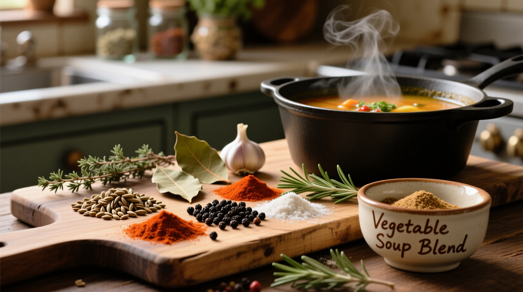spices for vegetable soup