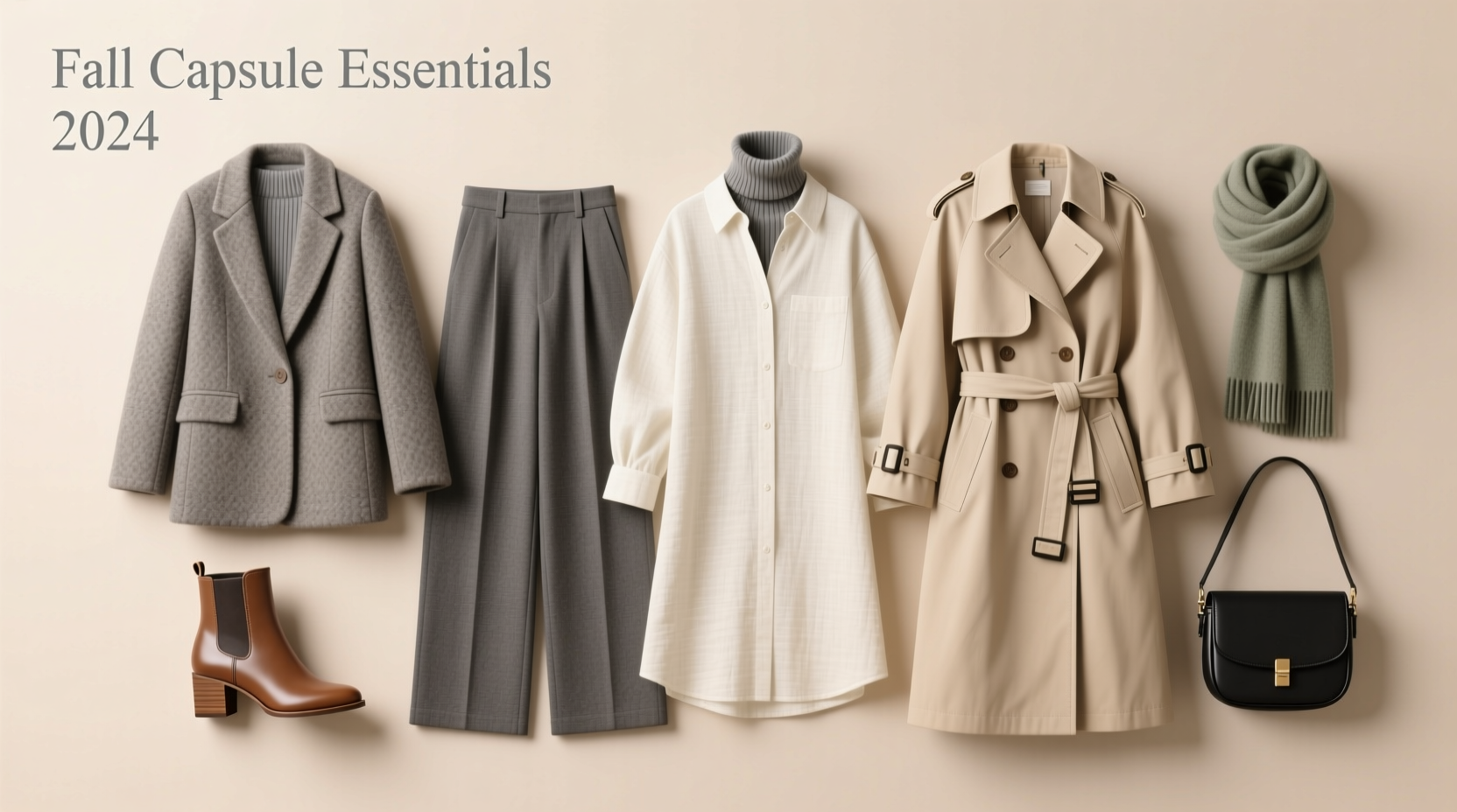 capsule wardrobe checklist for fall minimalist essentials