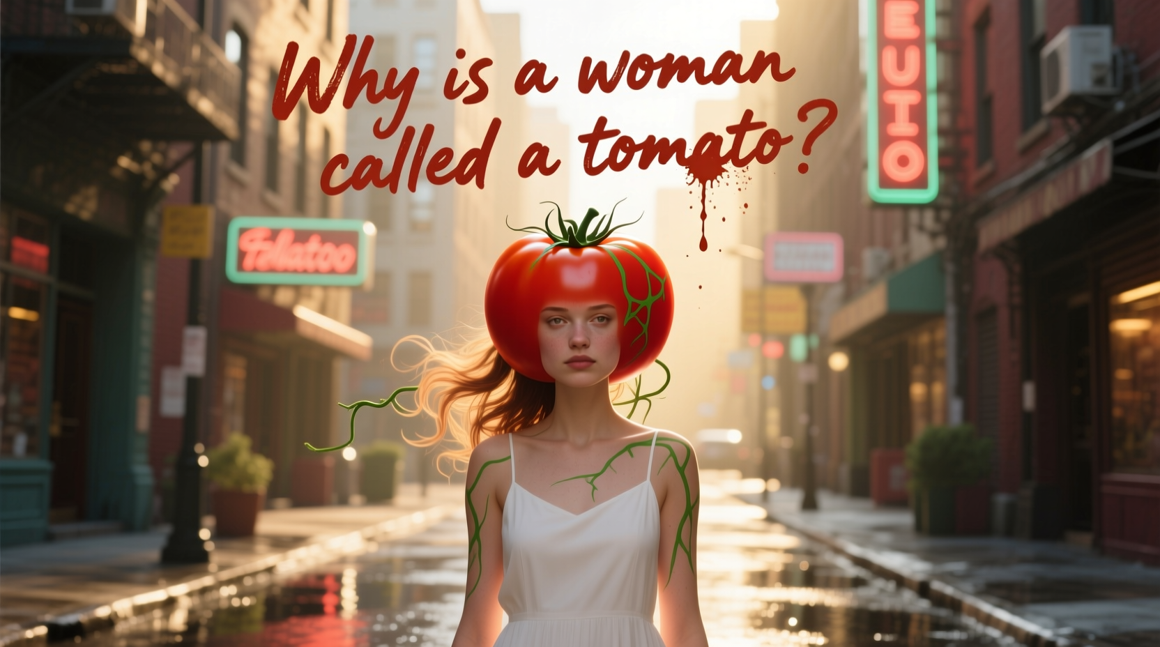 why is a woman called a tomato