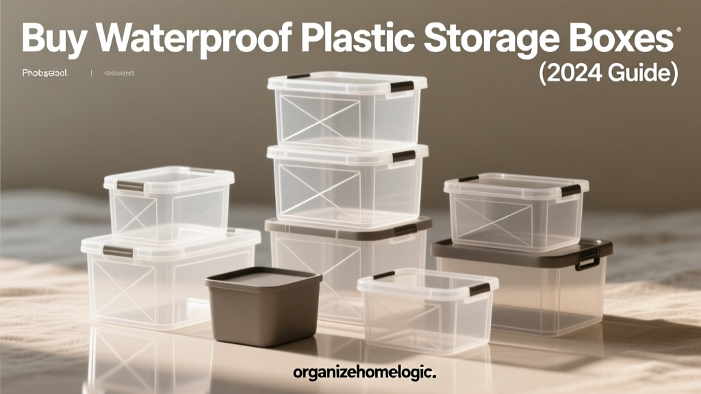 Buy Waterproof Plastic Storage Boxes (2024 Guide)