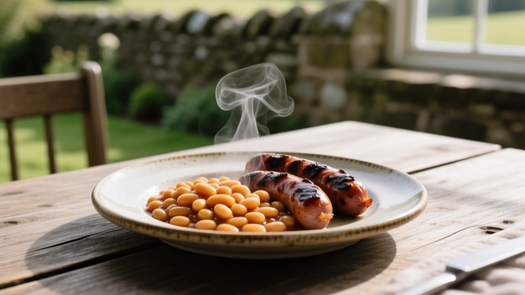 Baked Beans and Sausage: The British Tradition Done Right