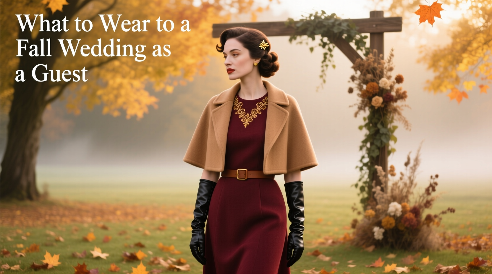 what to wear to a fall wedding as a guest