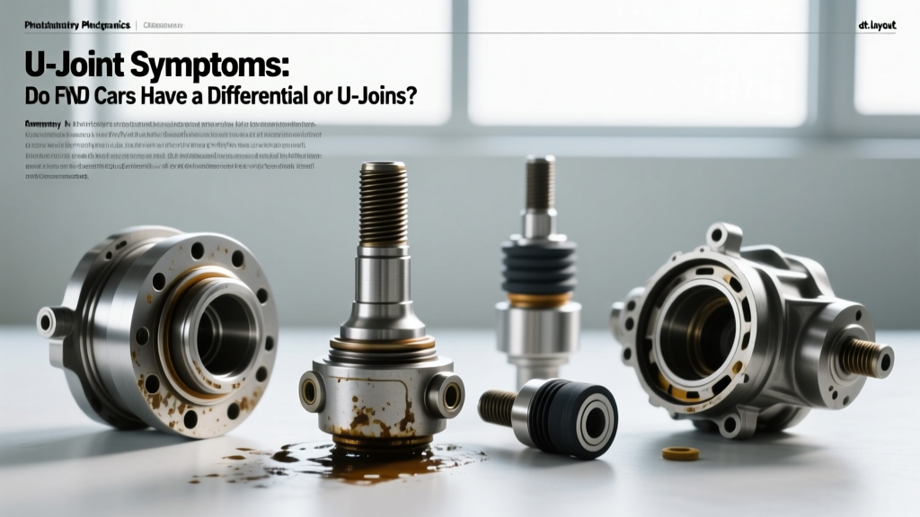 U-Joint Symptoms: Do FWD Cars Have a Differential or U-Joints?
