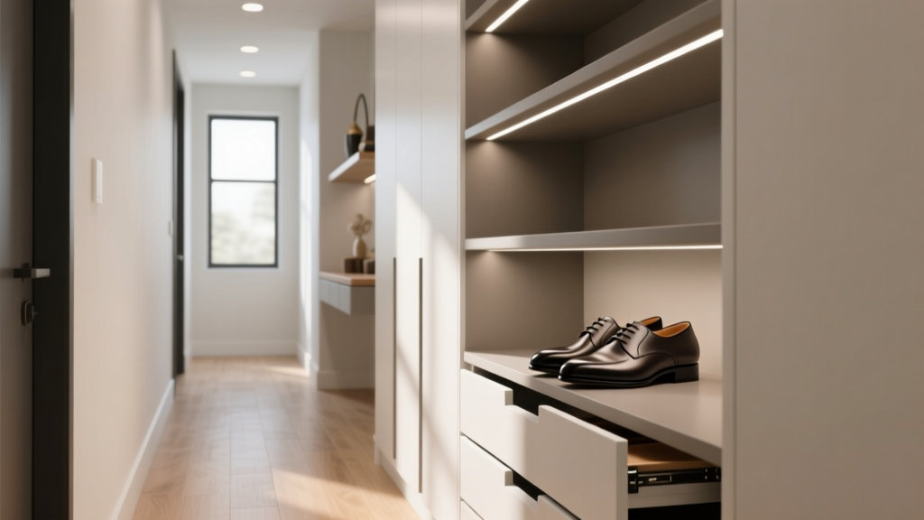 Slim Shoe Storage for Hallways: Smart Solutions