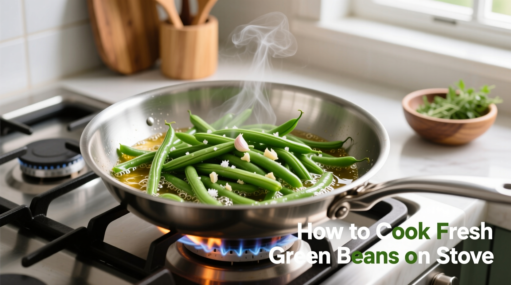 how to cook fresh green beans on stove
