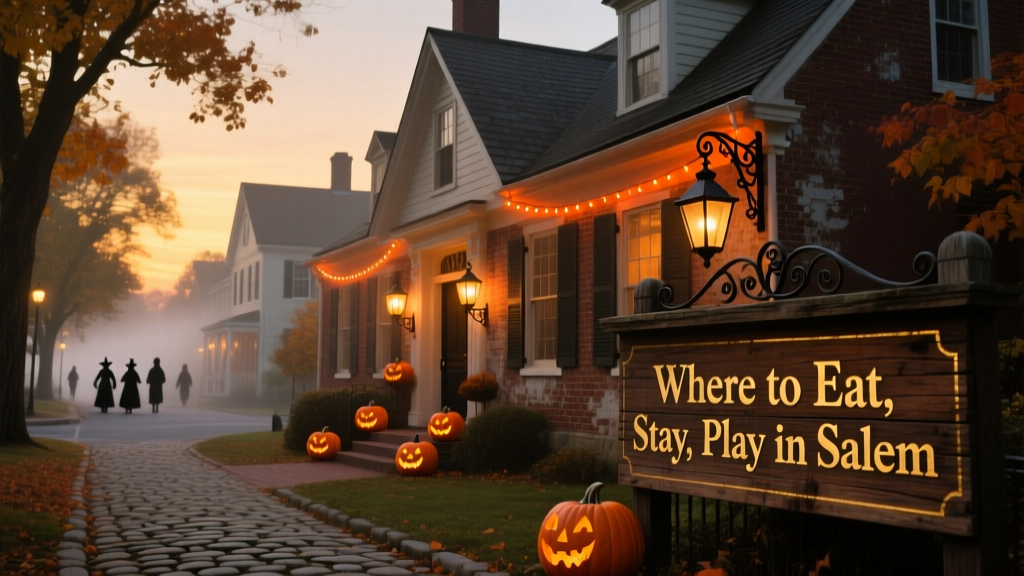Where To Eat, Stay, and Play in Salem, Massachusetts During Halloween