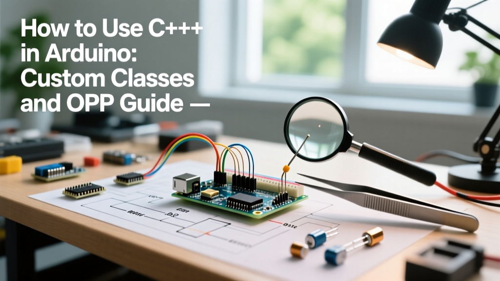 How to Use C++ in Arduino: Custom Classes and OOP Guide