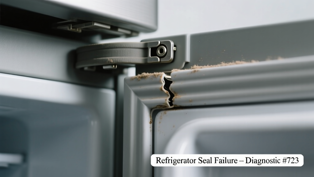 Refrigerator Door Not Sealing & Clicking Sound