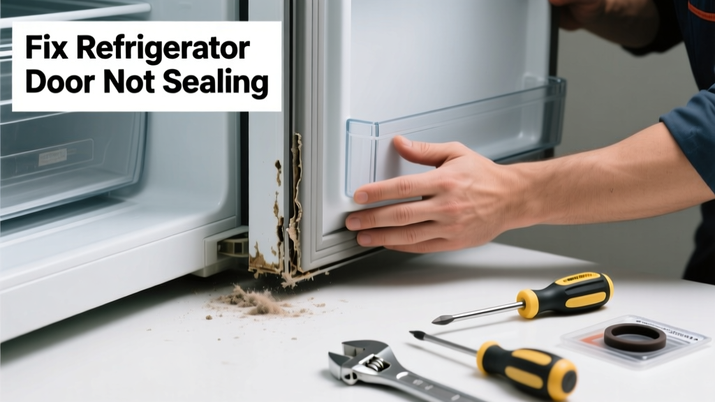 Fix Refrigerator Door Not Sealing Properly