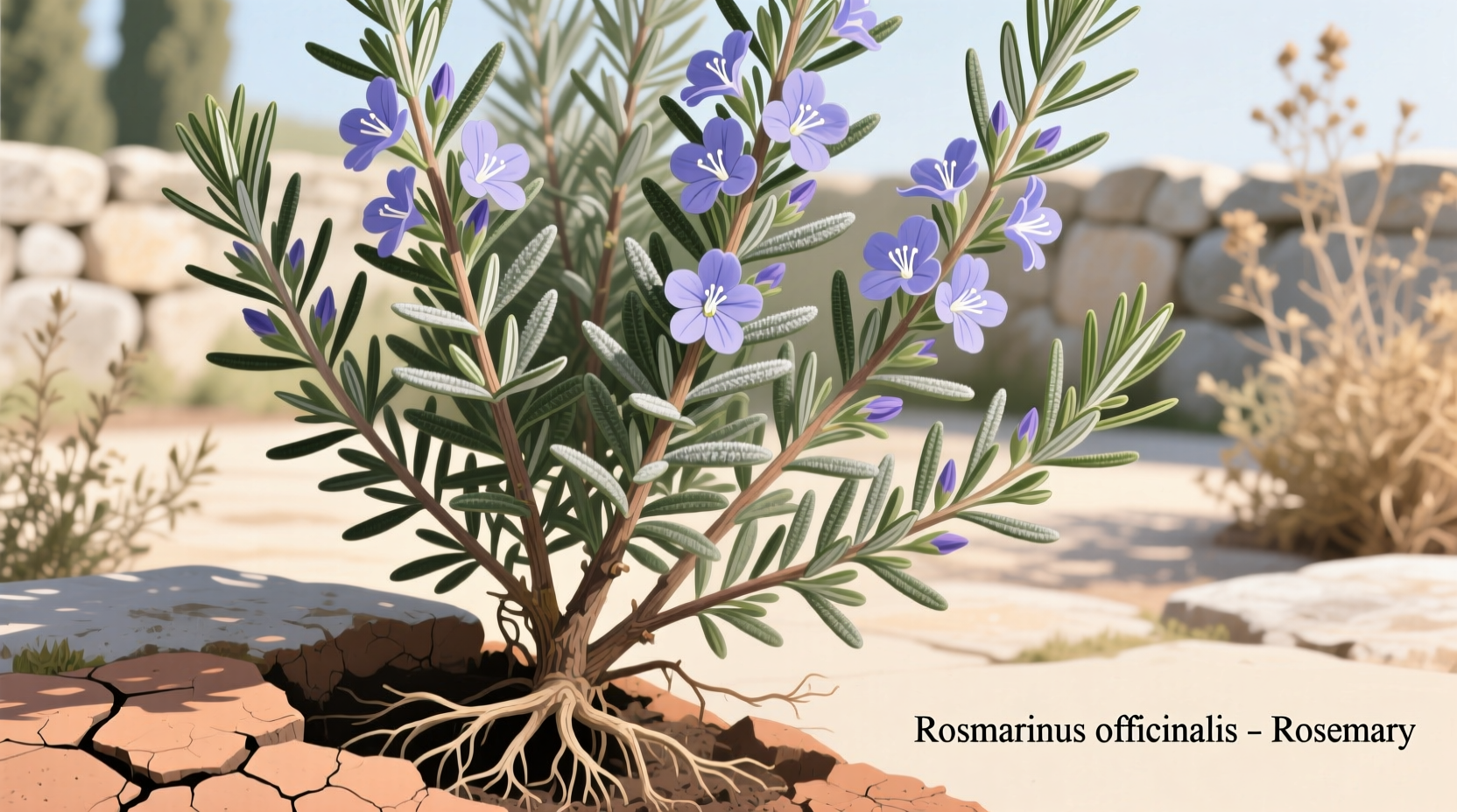 What Does A Rosemary Plant Look Like
