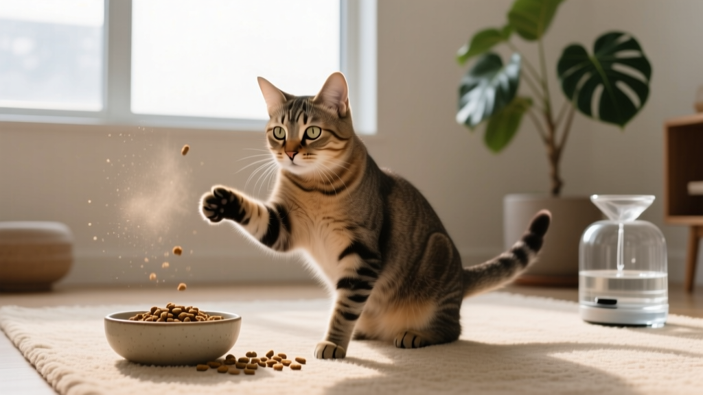 What Different Cat Behaviors Mean Dry Food