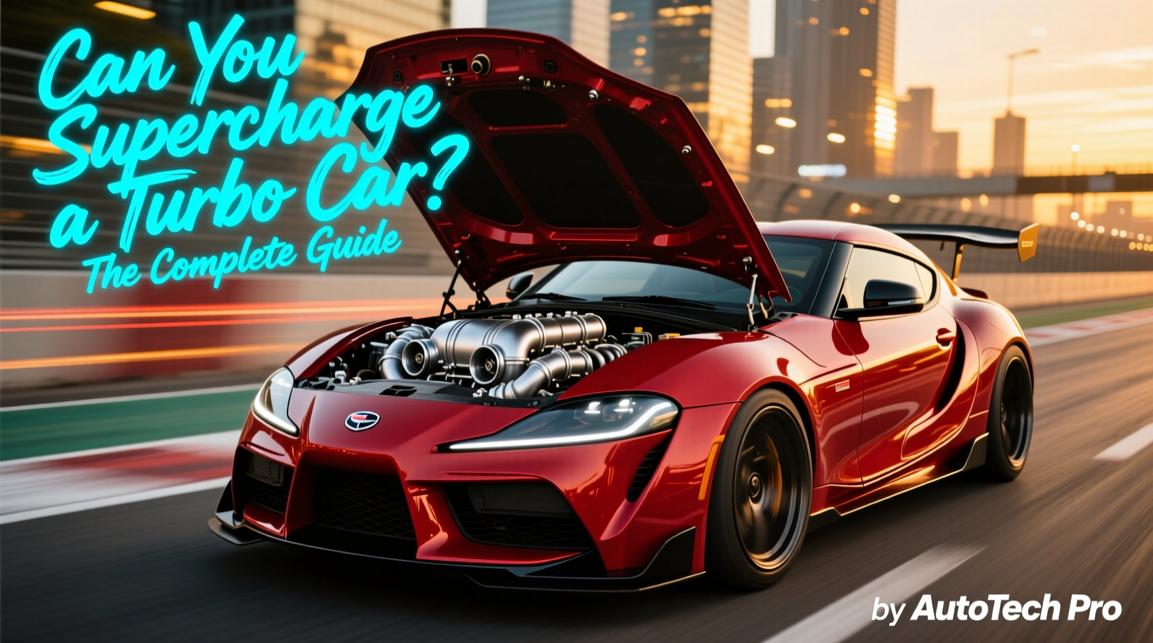 can you supercharge a turbo car