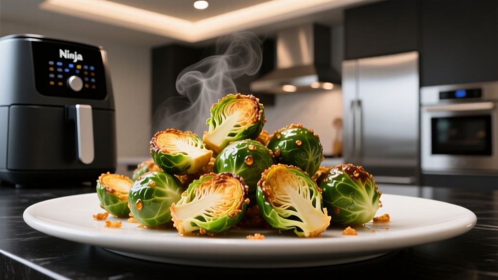 Perfect Crispy Brussels Sprouts in a Ninja Air Fryer