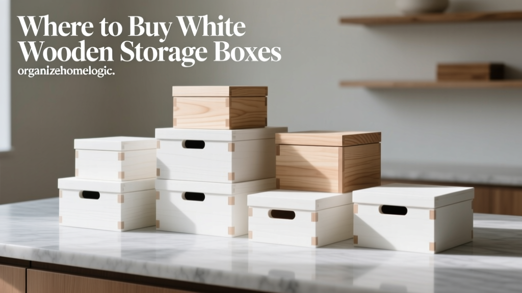 Where to Buy White Wooden Storage Boxes (2024 Guide)