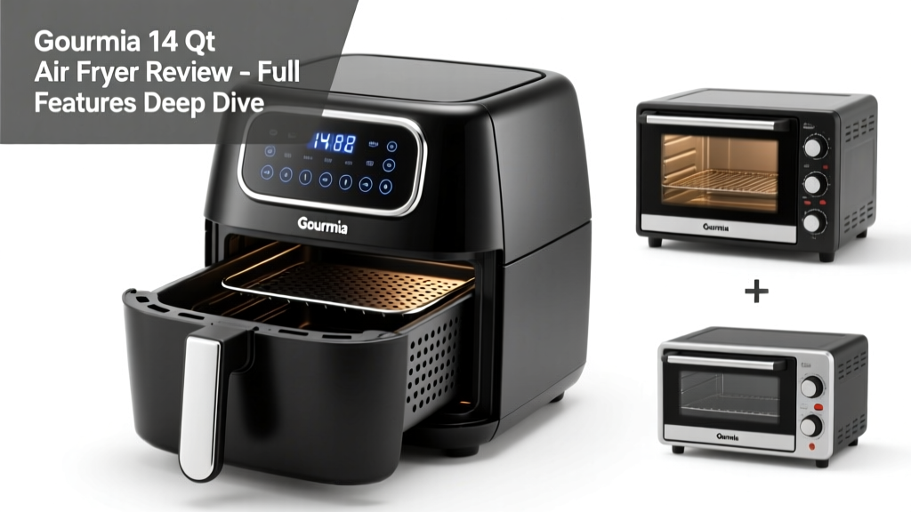 Gourmia 14 Qt Air Fryer Oven Review & Features Deep Dive