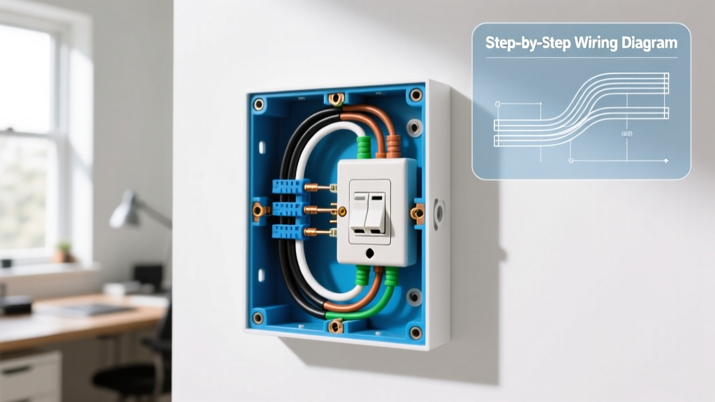 Step-by-Step Wiring Diagram for Light Switch and Outlet Combos