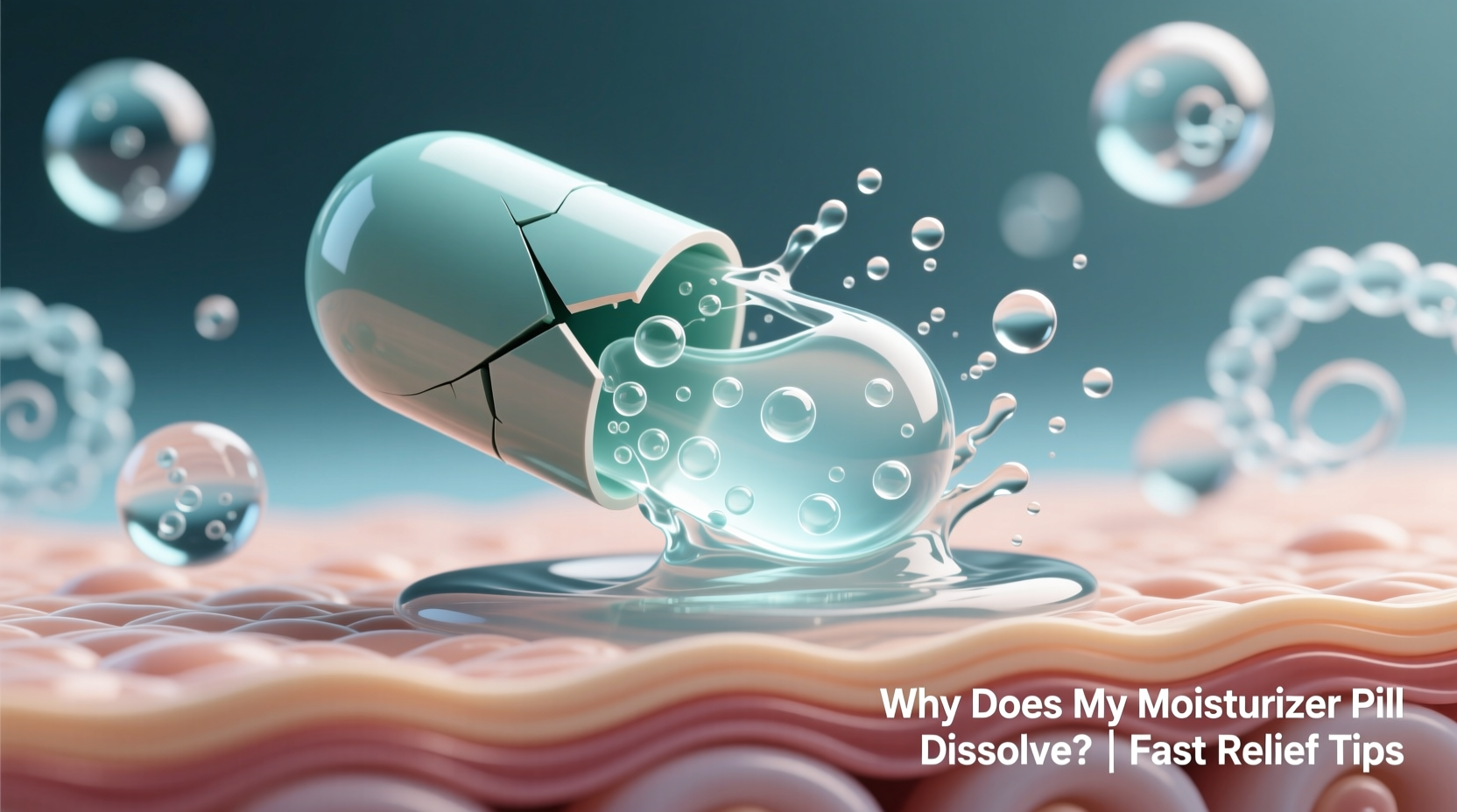 why does my moisturizer pill and how to stop it fast