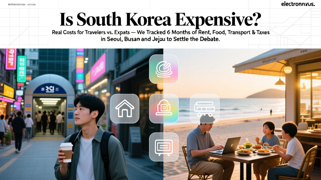 Is South Korea Expensive? Real Costs for Travelers vs. Expats — We Tracked 6 Months of Rent, Food, Transport & Taxes in Seoul, Busan & Jeju to Settle the Debate