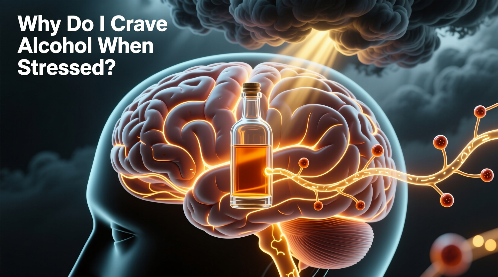 why do I crave alcohol when stressed psychology behind it