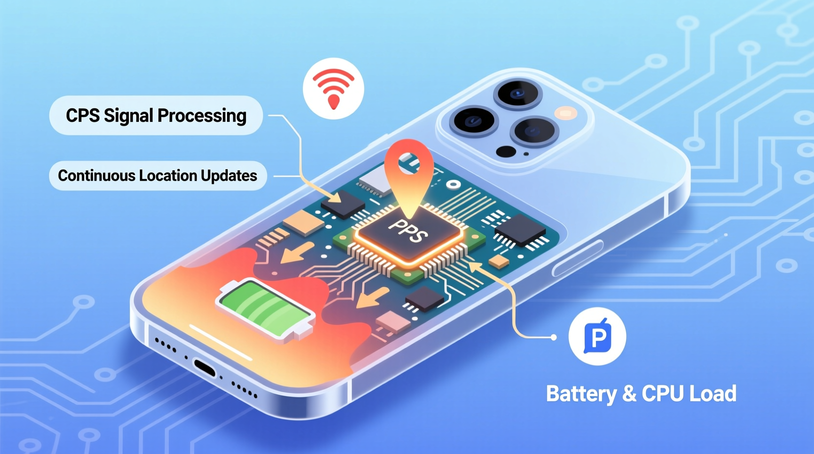 why does my phone get hot when using gps and should i be worried