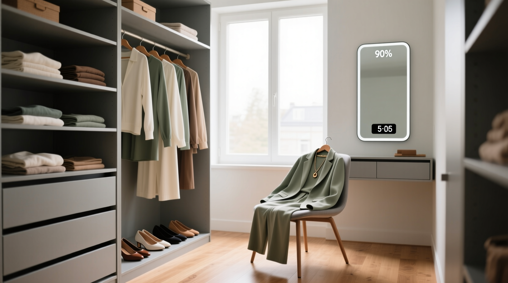 closet organization for chronic fatigue