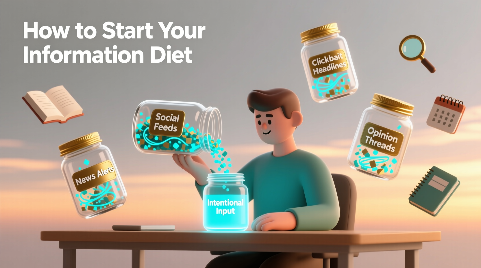 how to start your information diet