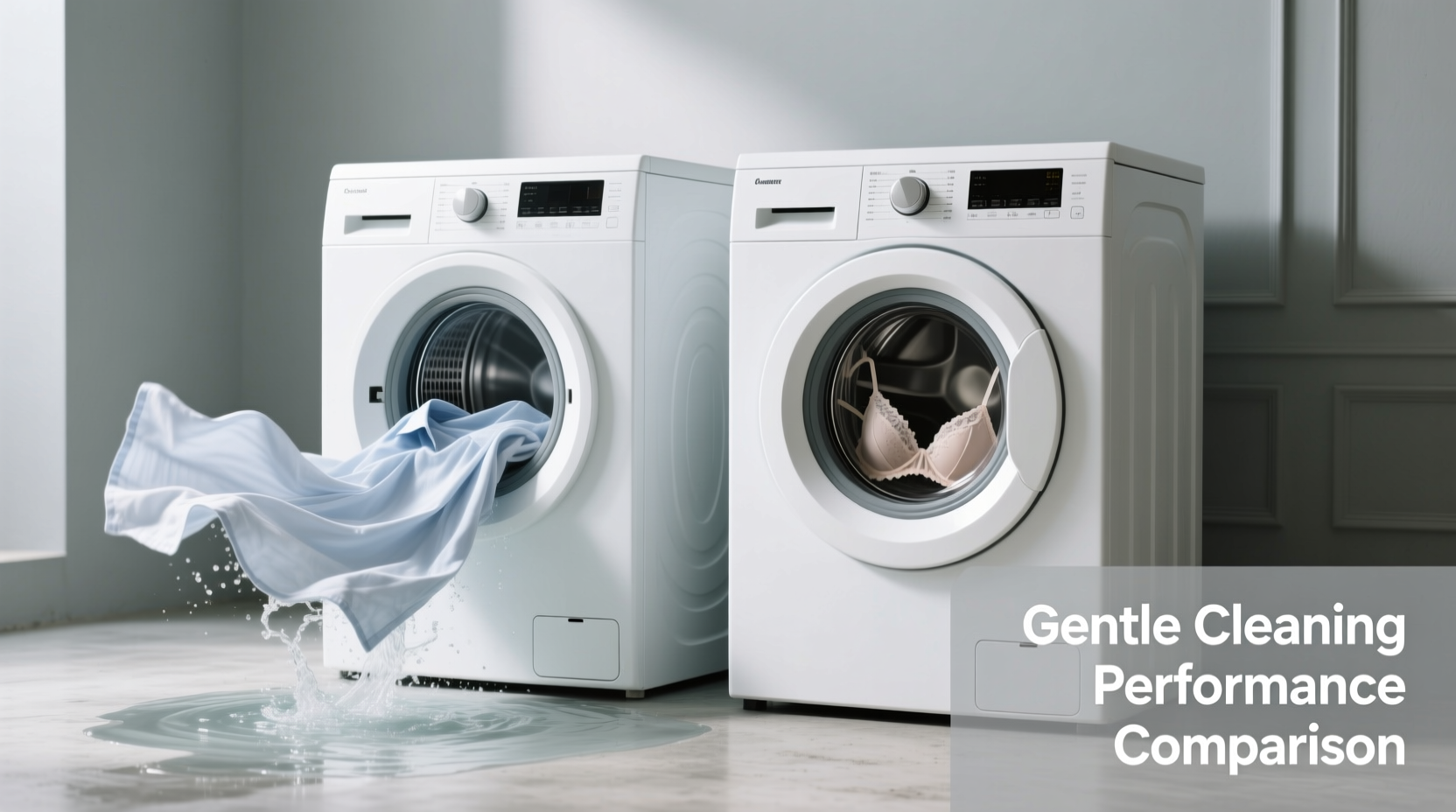 top loading vs front loading washing machine which cleans clothes gently
