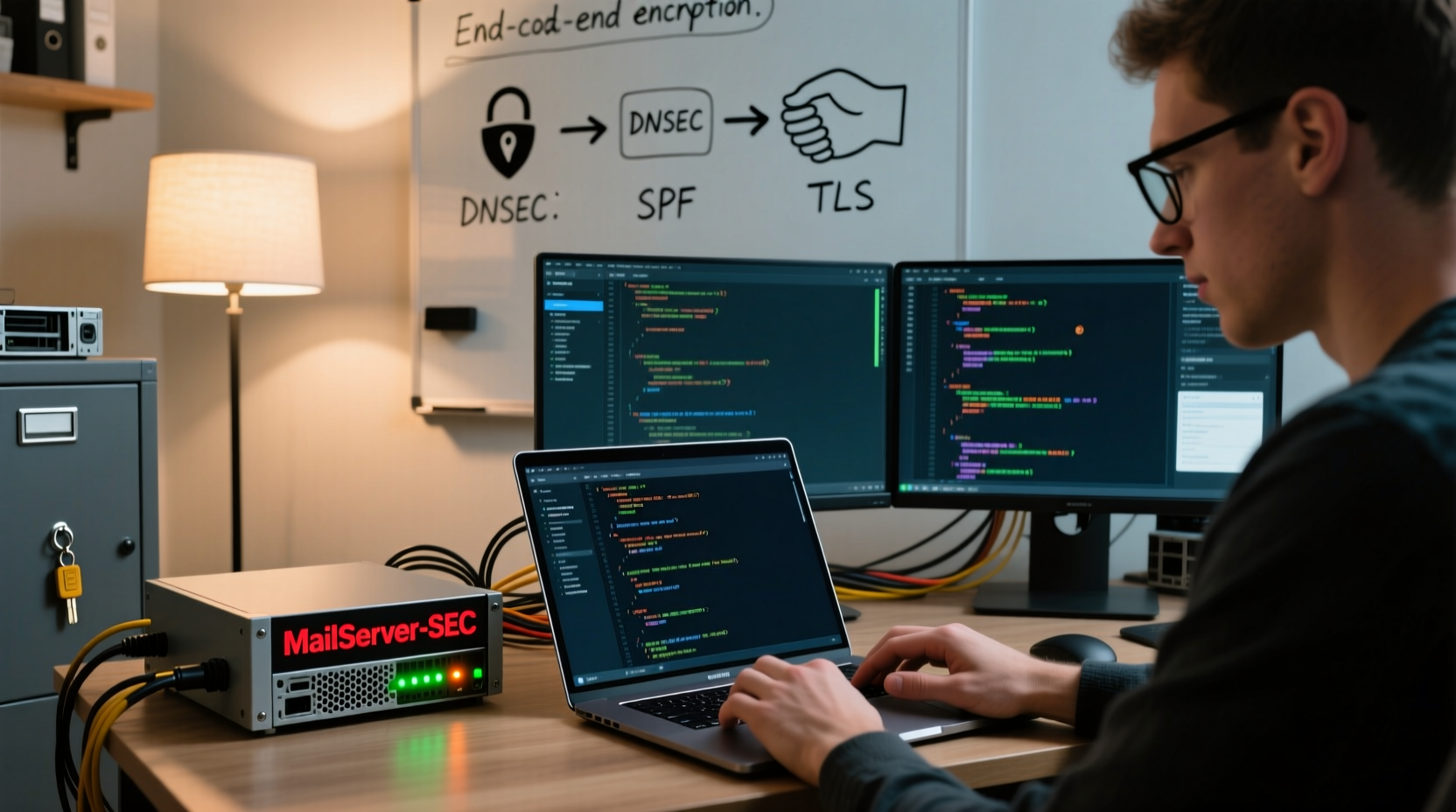 how to set up your own secure email server