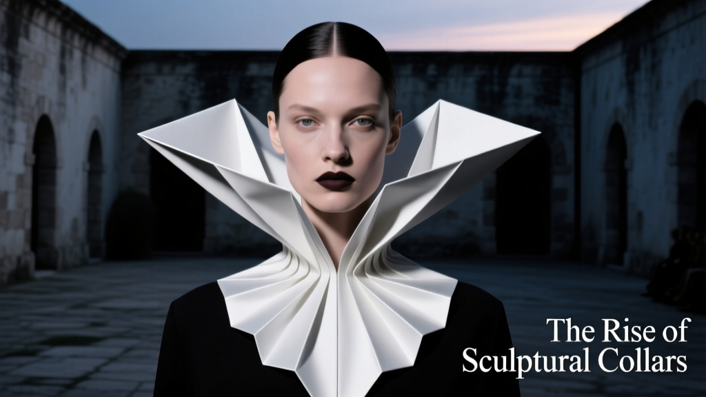 The Rise of Sculptural Collars: How Necklines Are Redefin...