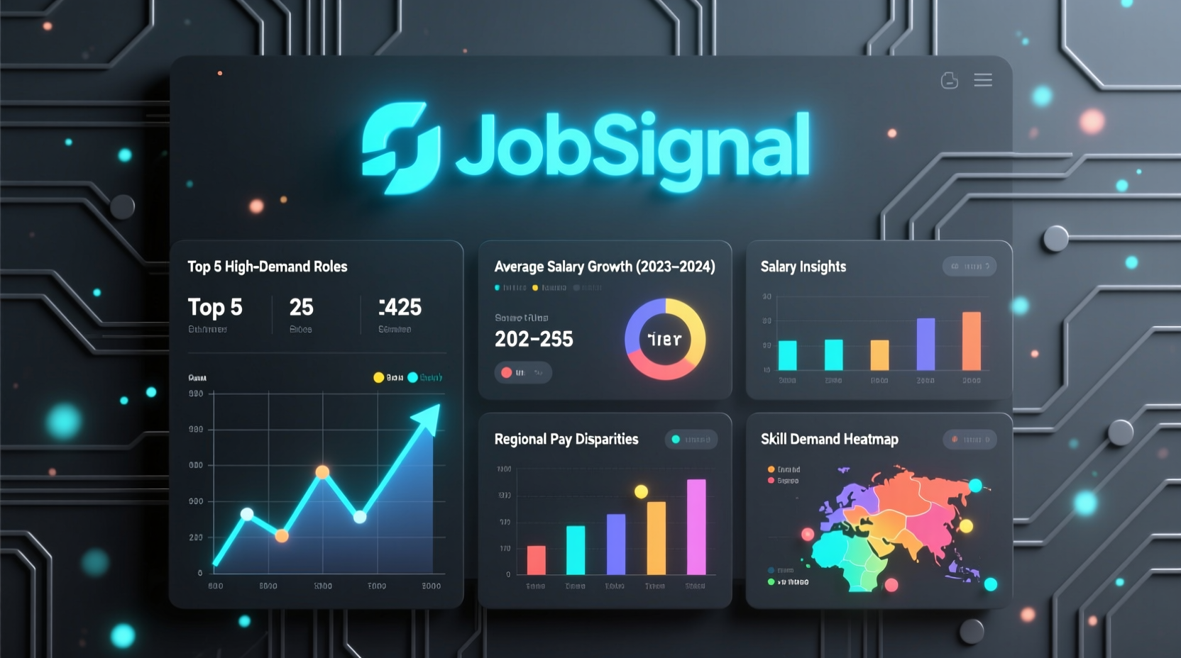 jobsignal shows current trends and salaries for the sta
