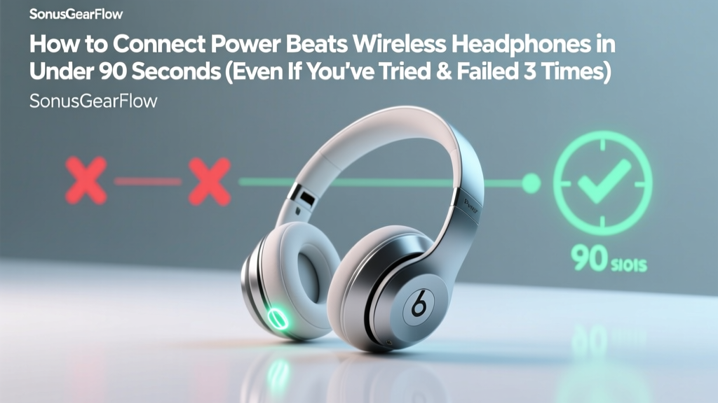 How To Connect Power Beats Wireless Headphones (2026)