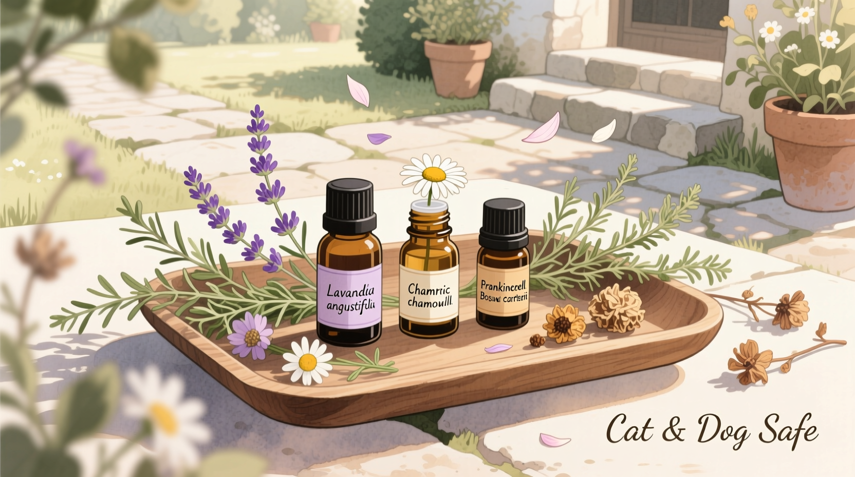 essential oils for sleep that are actually safe for cats and dogs