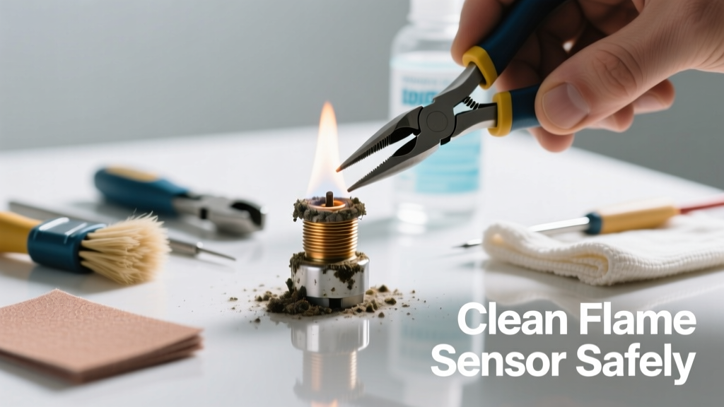 How to Clean a Dirty Furnace Flame Sensor Safely