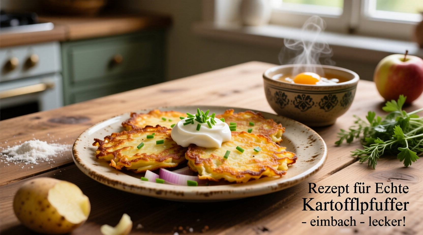 Authentic German Potato Pancakes Recipe: Crispy Kartoffelpuffer