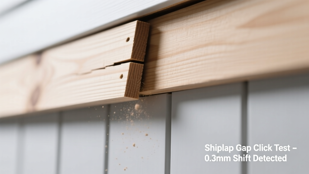 Shiplap Gaps Making Clicking Sound: Quick Diagnosis